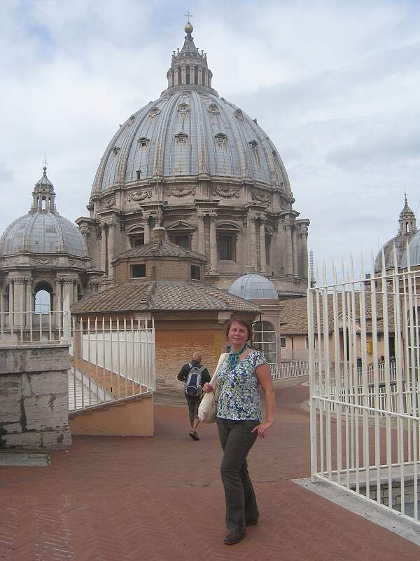 Bazilika sv. Petra - kupola zblzka