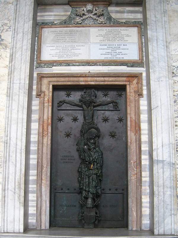Bazilika sv. Jna v Laterne - Svt brna, Porta Santa