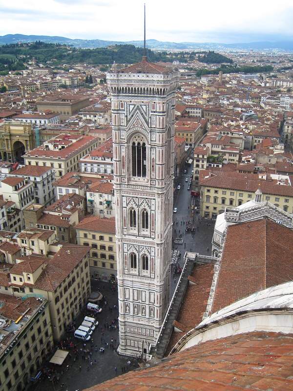 Pohad z kupoly - Giottova zvonica