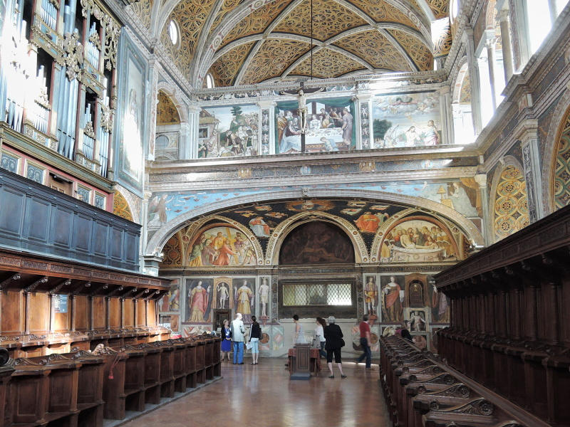 kostol San Maurizio al Monastero Maggiore - as pre mnky