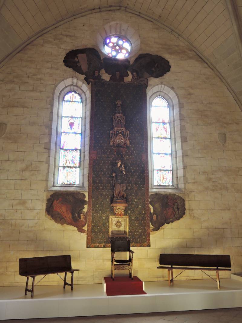 Kltor Santa Maria de Pedralbes - krovnina sla