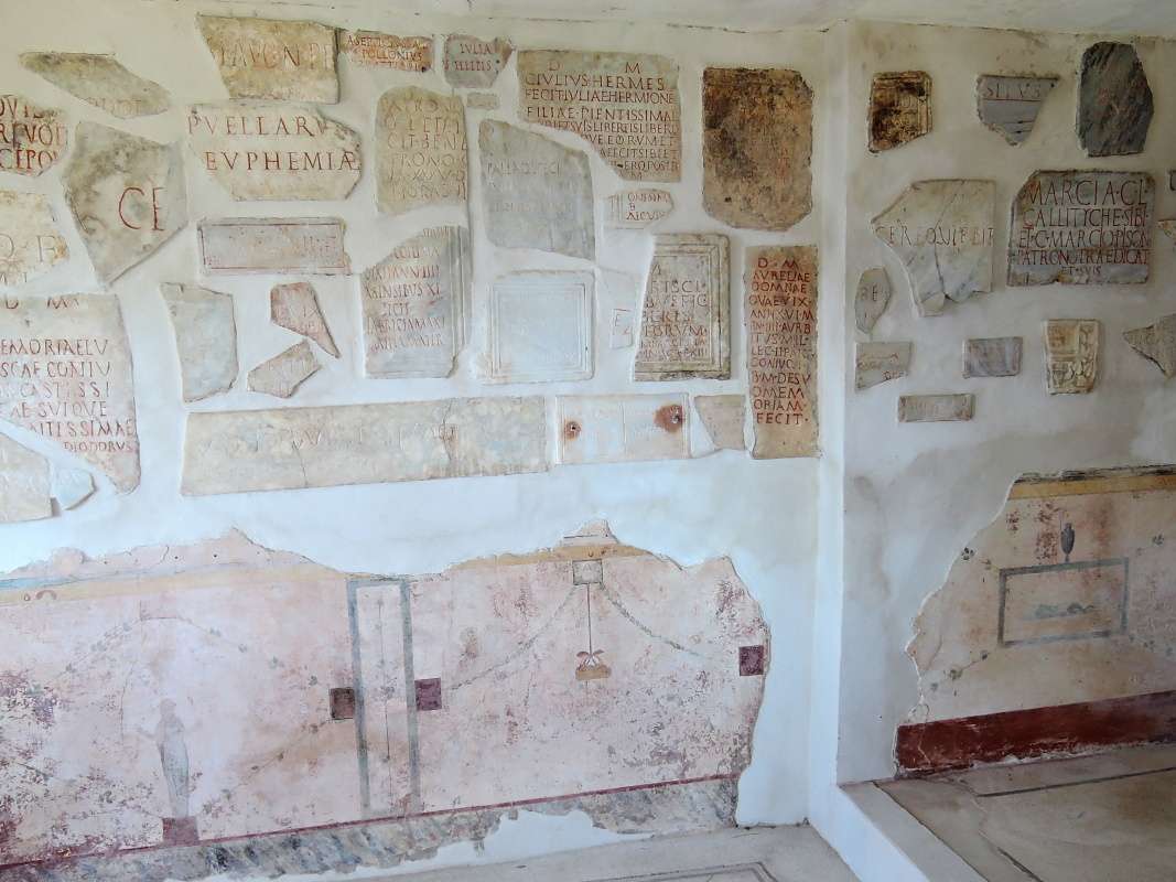 San Michele - rmske vykopvky z ias Tiberia a Augusta