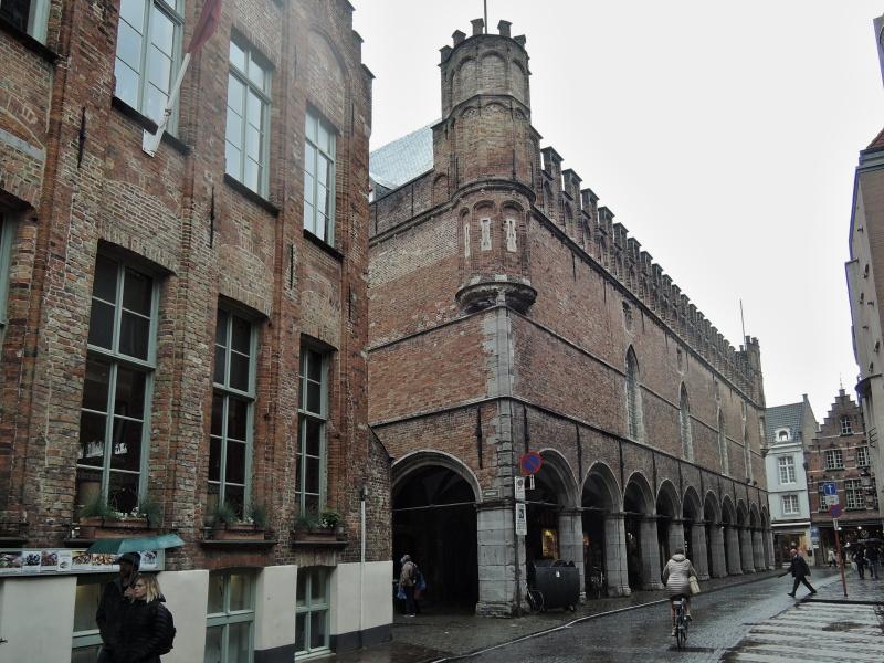 Zadn strana budovy s Belfort veou