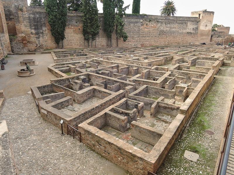 Alcazaba - ruiny pevnosti