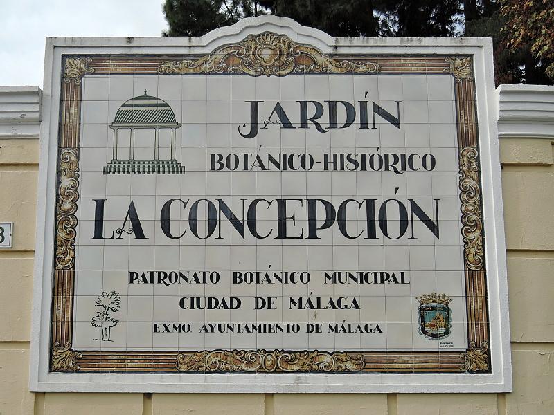 La Concepcin - Historicko-botanick zhrada