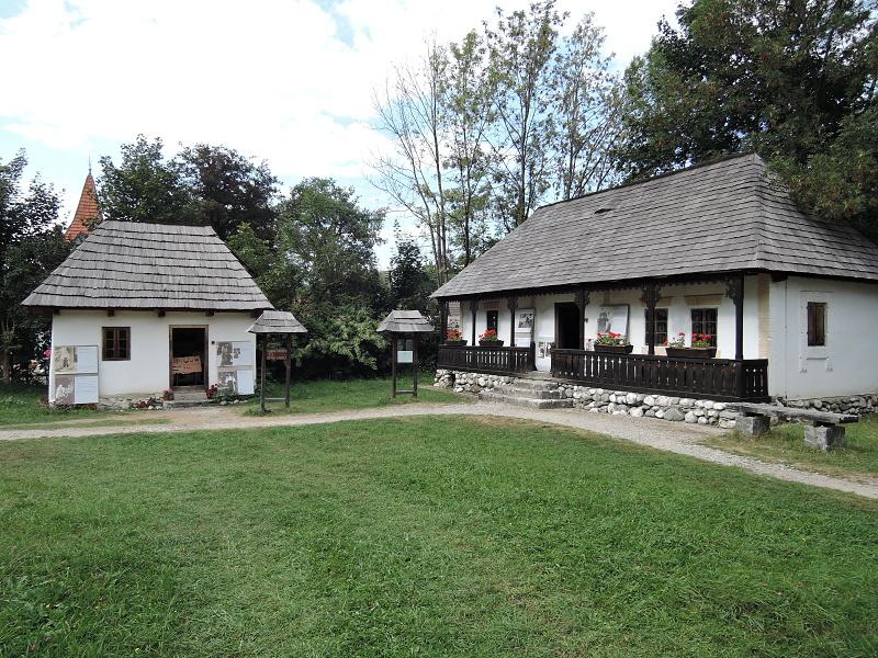 Skanzen pod hradom Bran