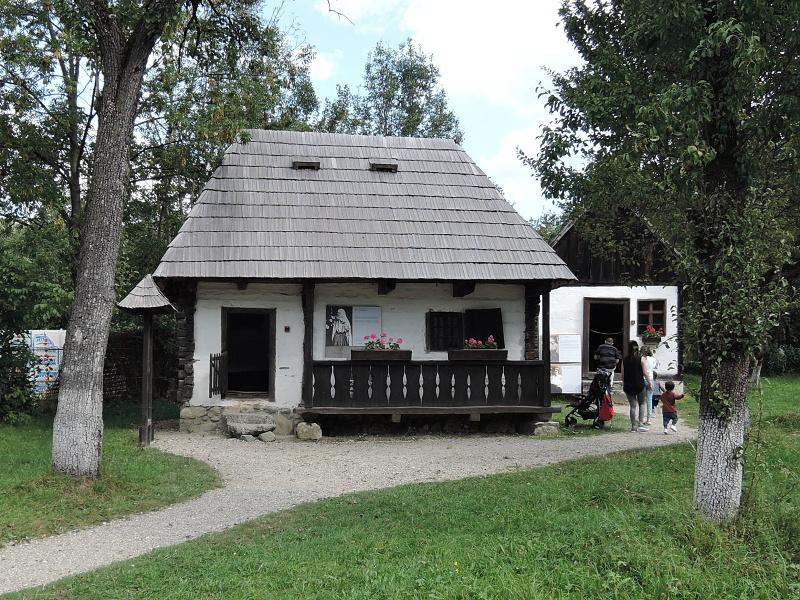 Skanzen pod hradom Bran