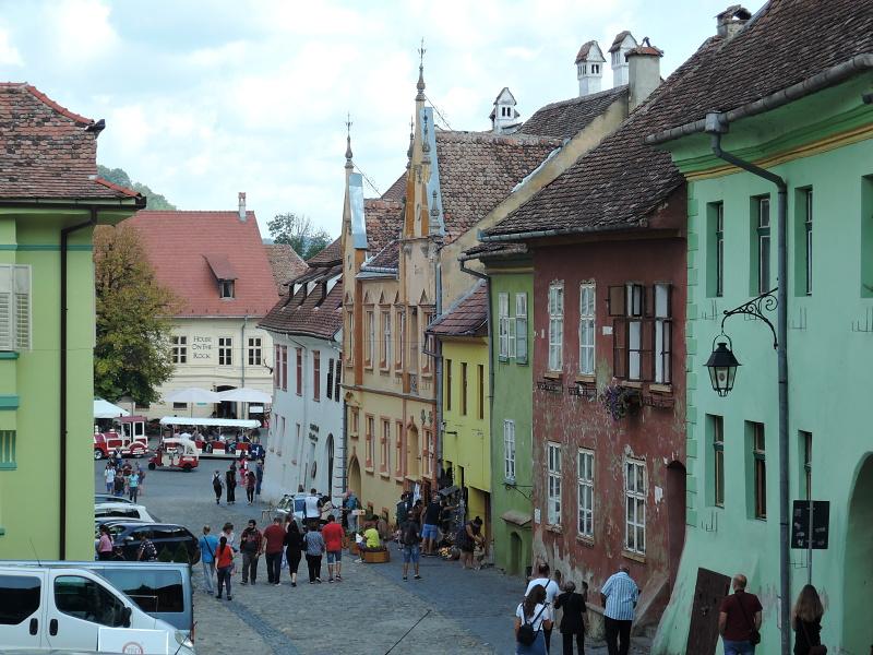 Sighisoara - uliky a domeky