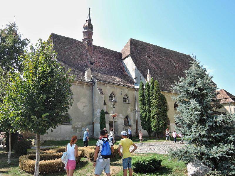 Evanjelický kostol z druhej strany