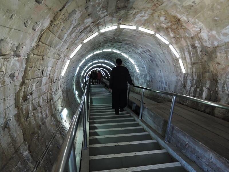 Salina Turda - vstupný tunel