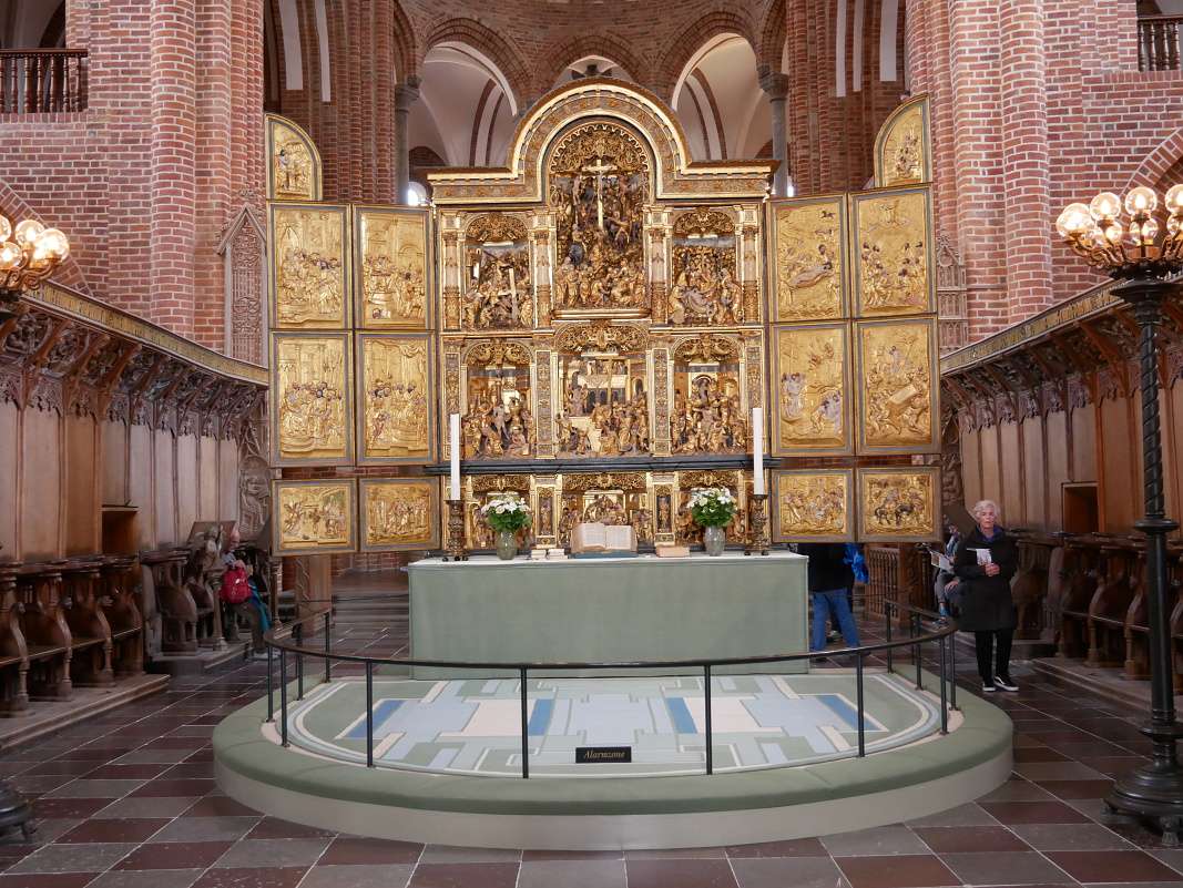 Katedrla v Roskilde - hlavn oltr