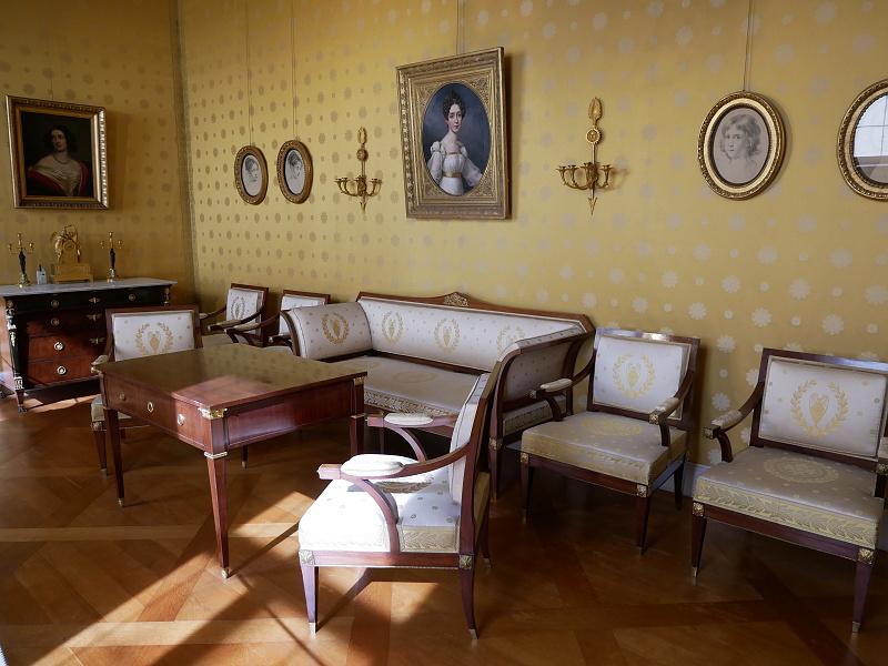 Palc Residenz - r. 1814, izby princezny Charlotty, dcry Maxa I Josefa Bavorskho