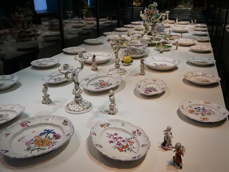 Palc Residenz - zbierka porcelnu