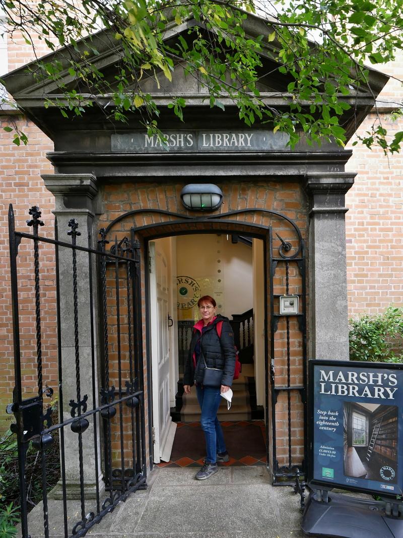Vstup do Marsh's library