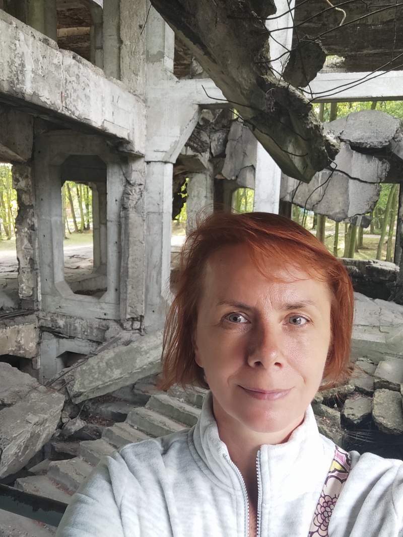Westerplatte - ruiny kasrn