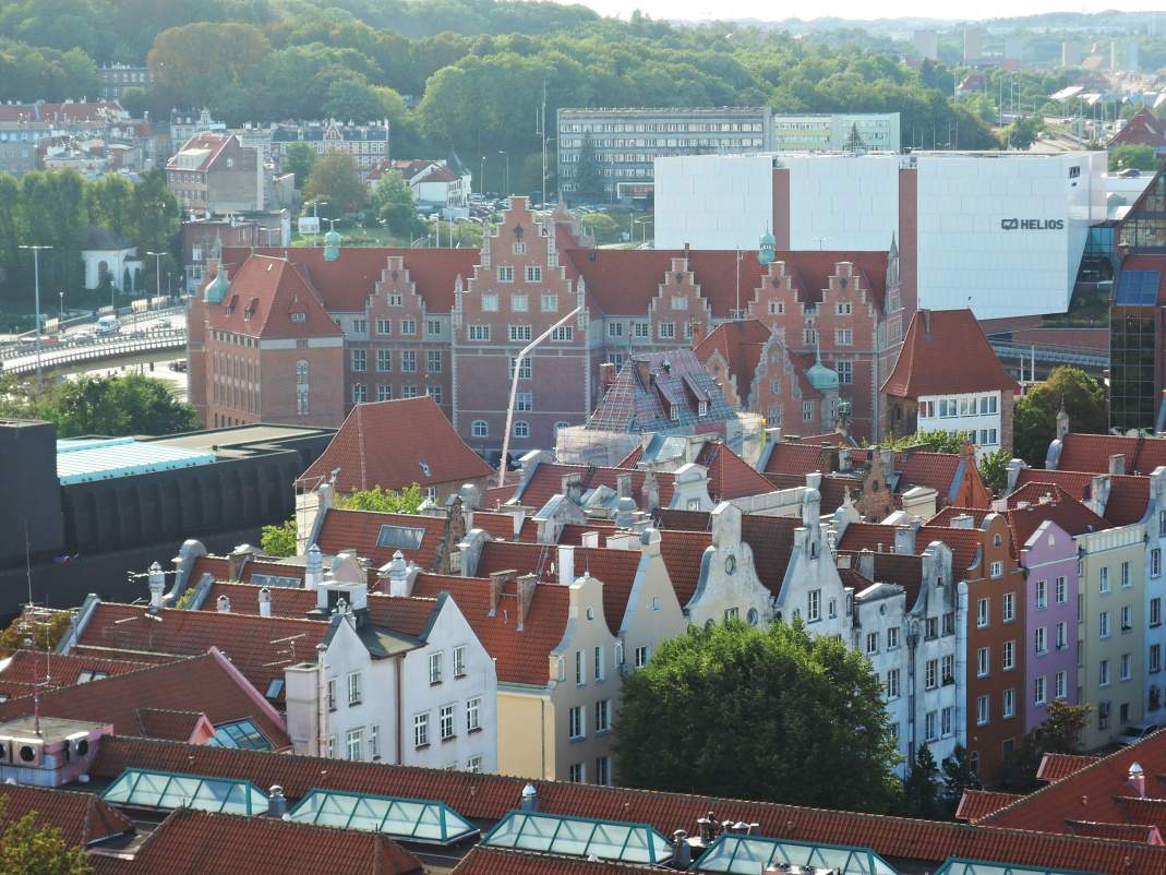 Veža Radnice - Historická Gdaňská lodenica
