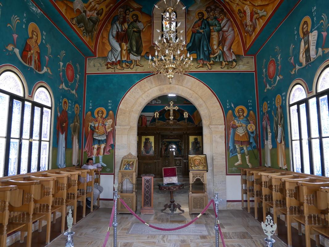 Miesto krstu Jeia Krista - kostol Grckej ortodoxnej cirkvi
