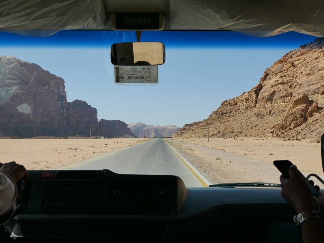 Prichádzame do Wadi Rum
