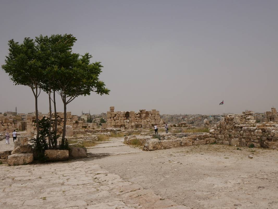Umayyovský palác za vstupnou bránou (661-750 n.l.)