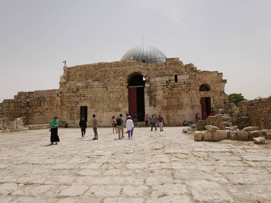 Vstupná brána do Umayyovského paláca z vnútra