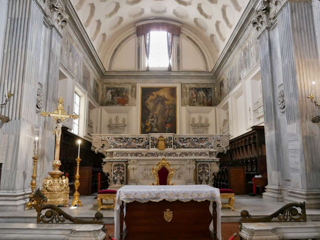 Kostol Sant'Anna dei Lombardi - hlavn oltr