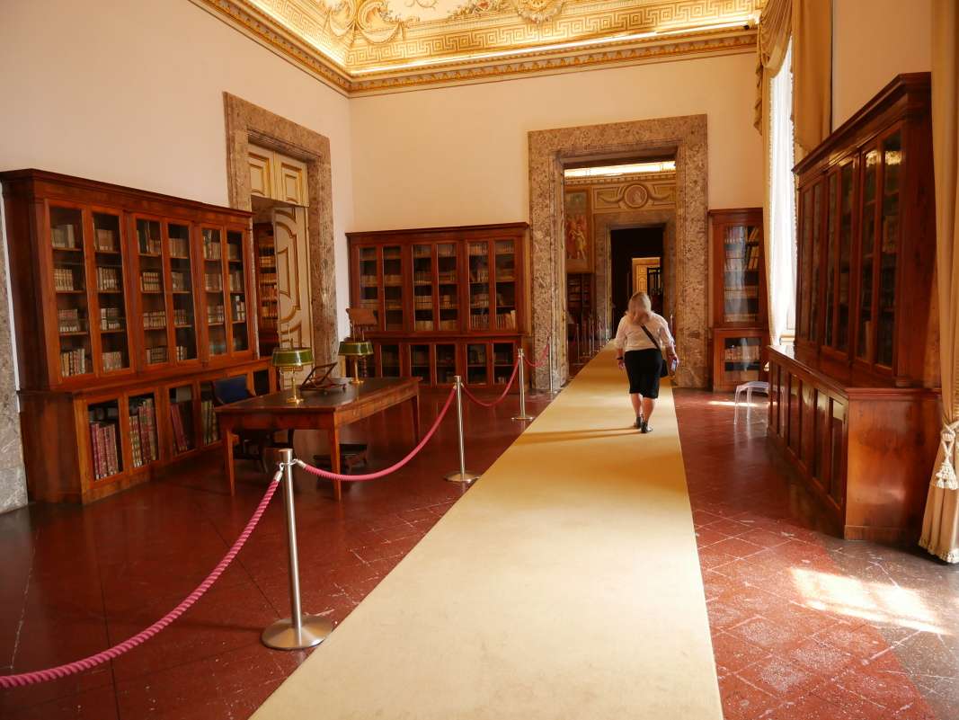 Biblioteca Palatina - druh miestnos