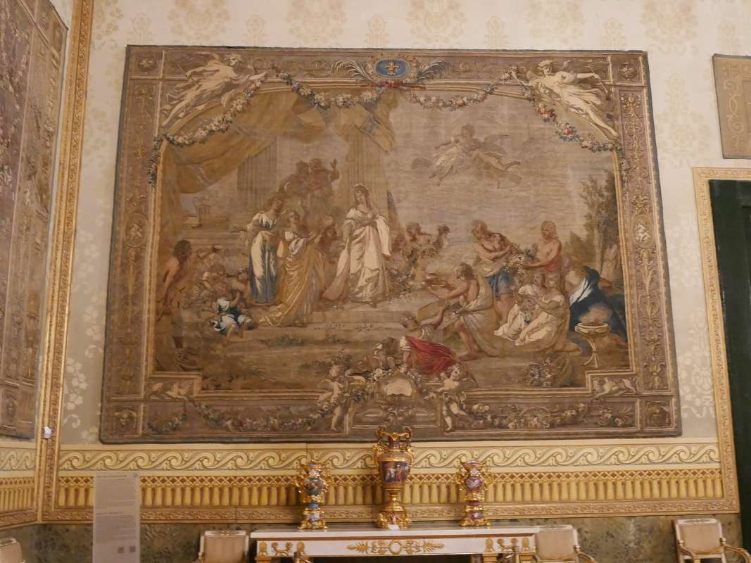 Herculesova sla - Tapisrie zo srie Mtus Psych a Erosa, 1788-1789