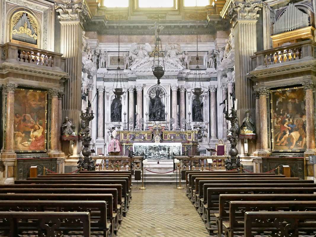 Neapolsk katedrla - kaplnka sv. Januria (San Gennaro)