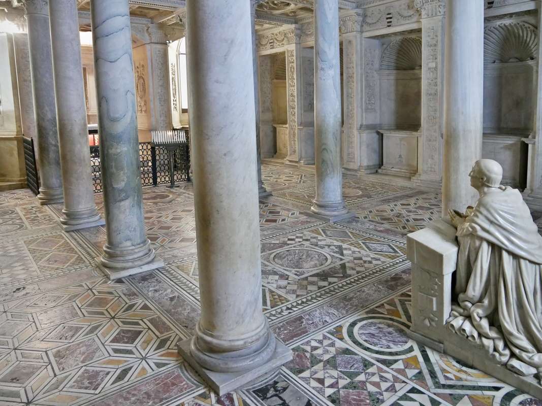 Neapolsk katedrla - krypta san Gennara, kaplnka Succorpo