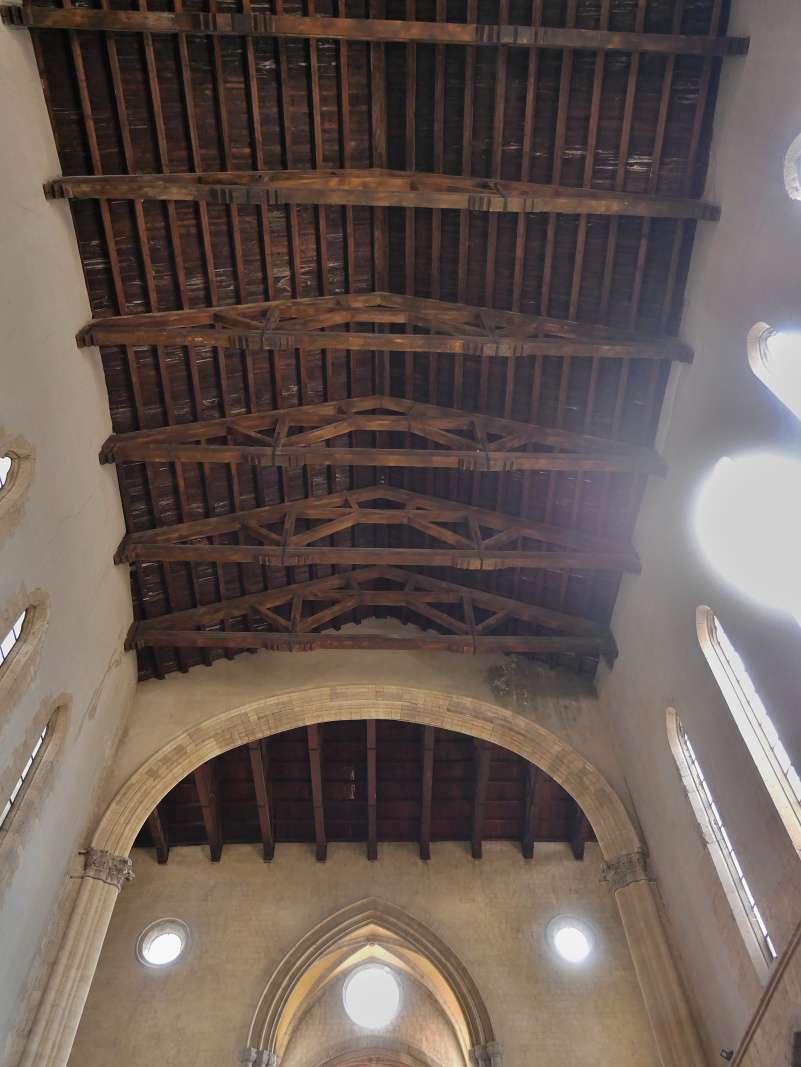 Kostol san Lorenzo Maggiore - strop