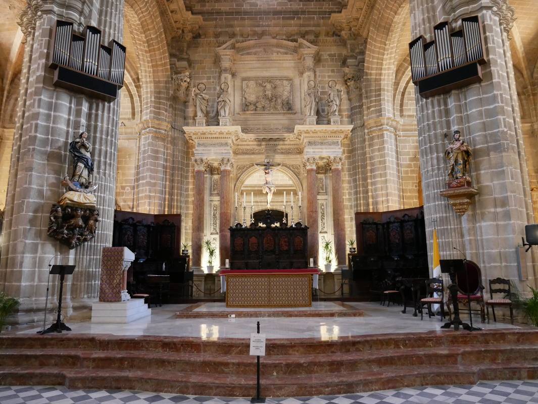 Katedrla v Jerezi - hlavn oltr