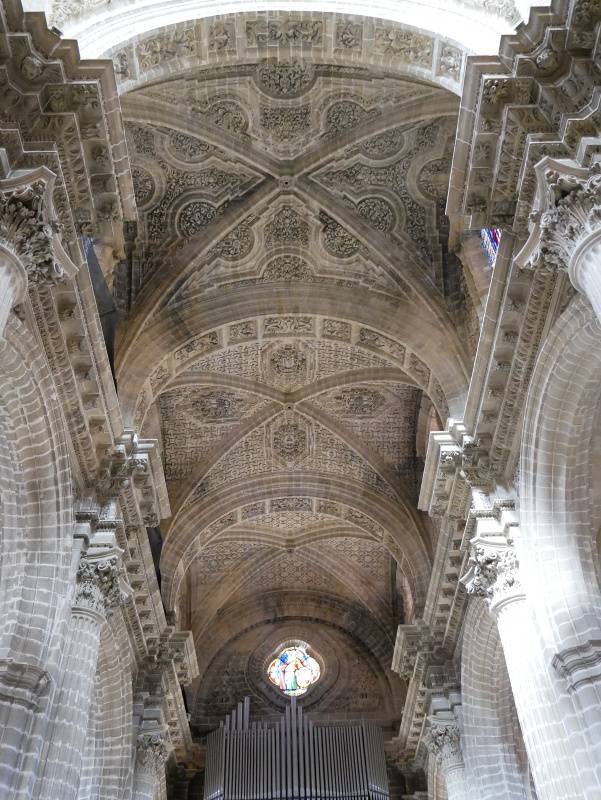 Katedrla v Jerezi - asn strop