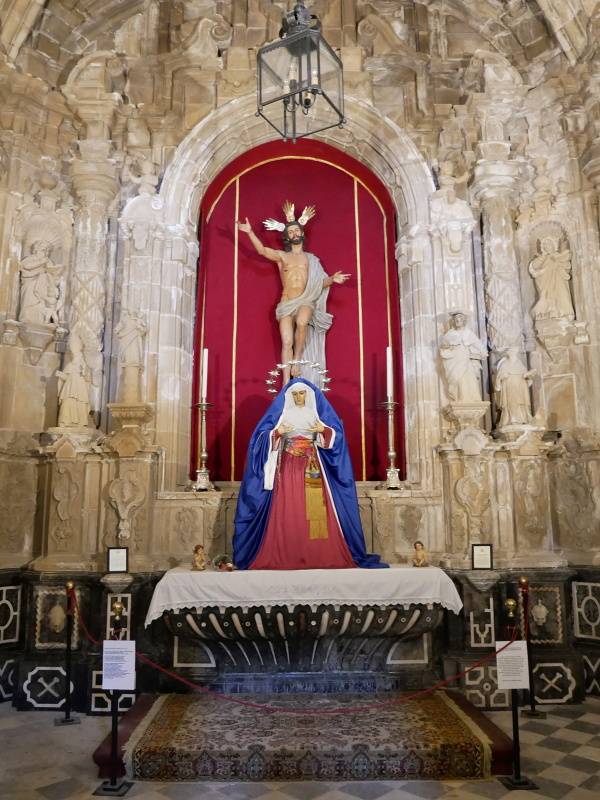 Katedrla v Jerezi - bon oltr