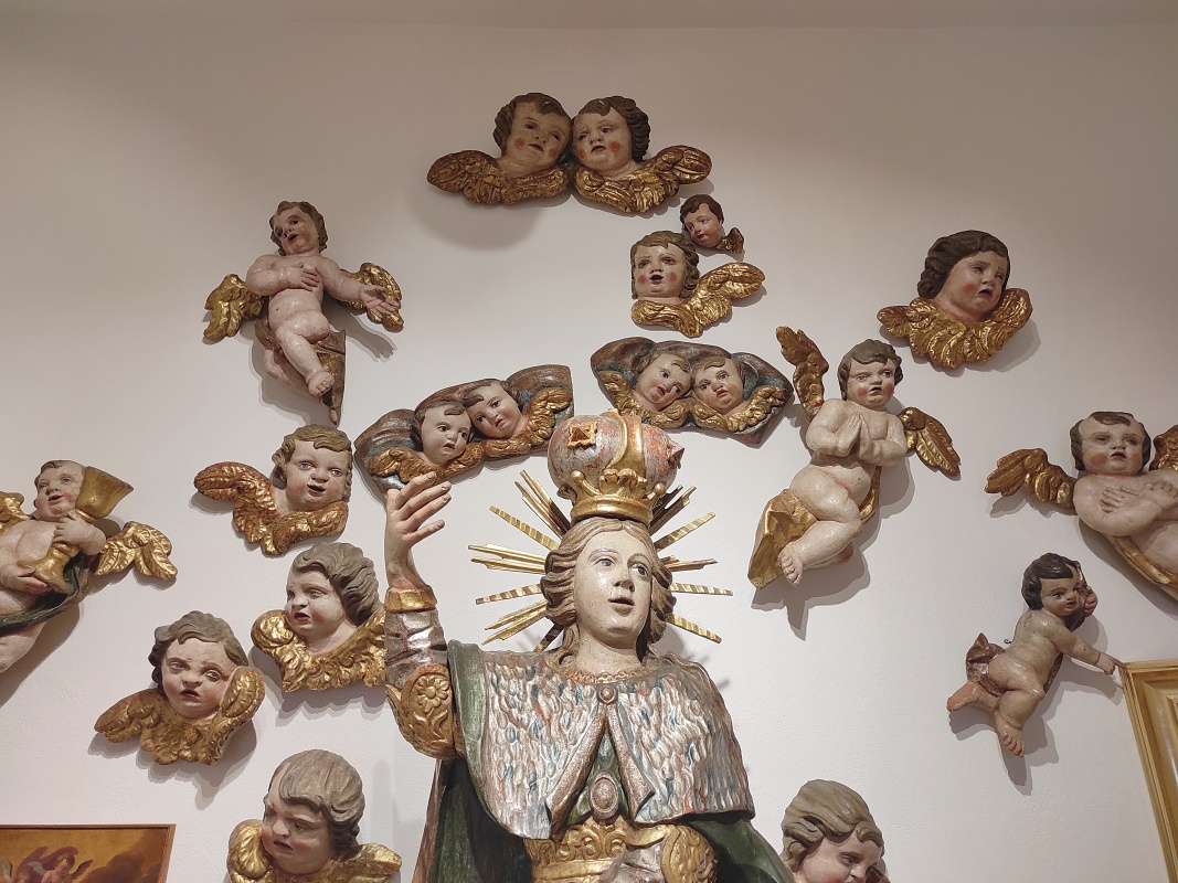Barokov sochy zo zatopench kostolov Liptovskej Mary