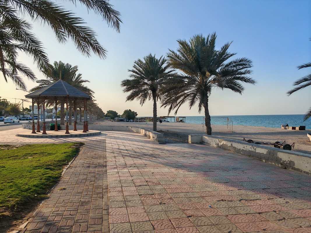 Naša pláž - medyi Ghubrah a Azaiba beach