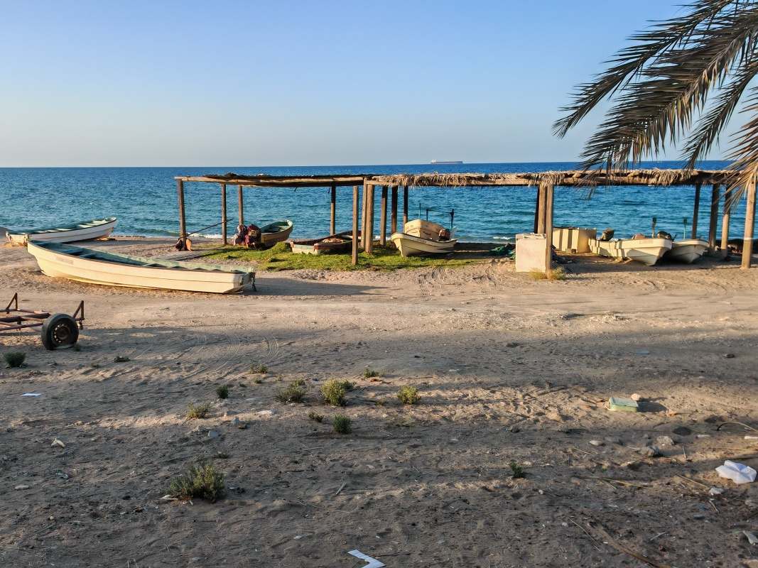 Naša pláž - medyi Ghubrah a Azaiba beach