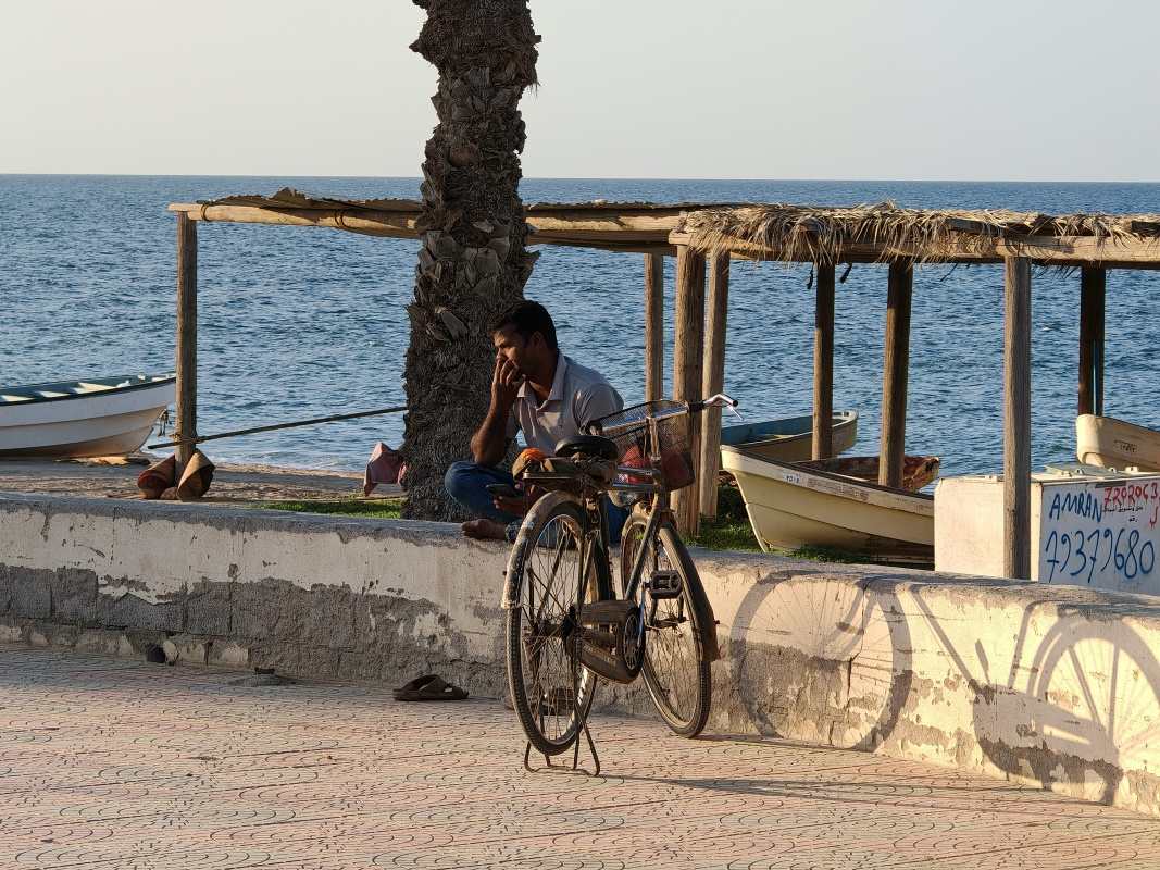 Naša pláž - medyi Ghubrah a Azaiba beach