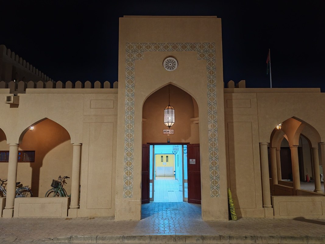 Historická Nizwa, trh s mäsom