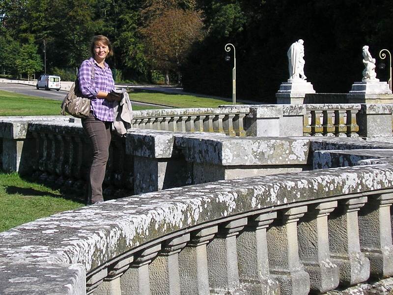 Záhrady Fontainebleau a ja