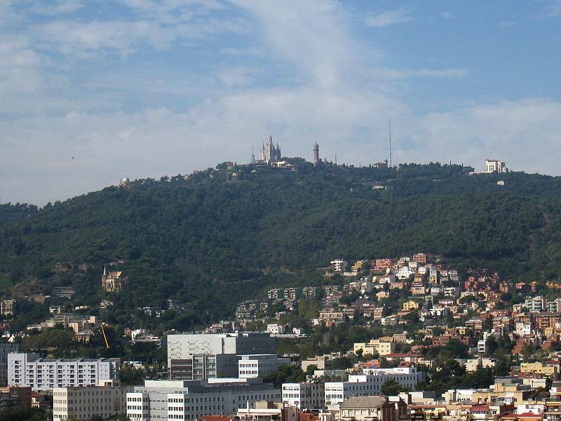 Výhľad na Tibidabo