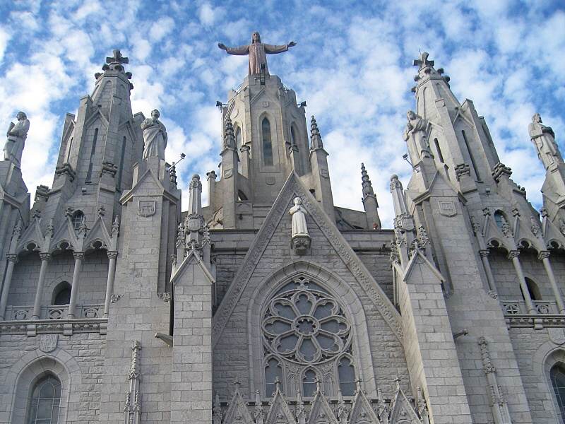 Tibidabo - horný chrám