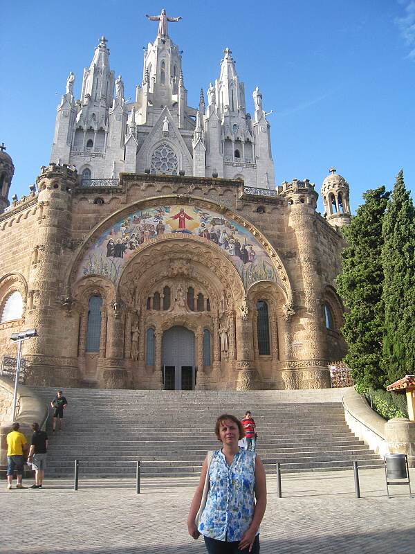 Martuška na Tibidabo :)