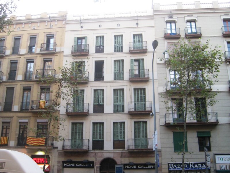 Domy na ulici Sant Antoni