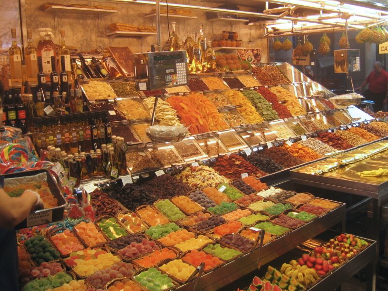Boqueria - cukrovinky