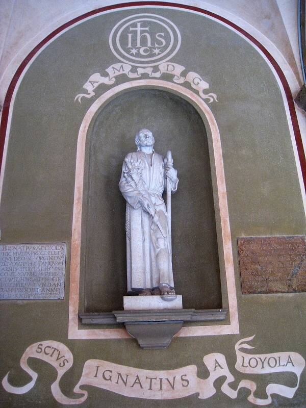 Montserrat Bazilika - sv. Ignác z Loyoly
