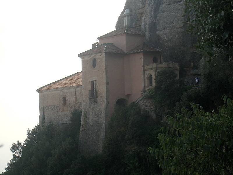 Montserrat - Santa Cova (Kaplnka svätej jaskyne)