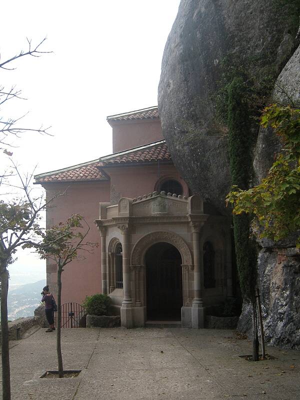 Montserrat - Santa Cova (Kaplnka svätej jaskyne)