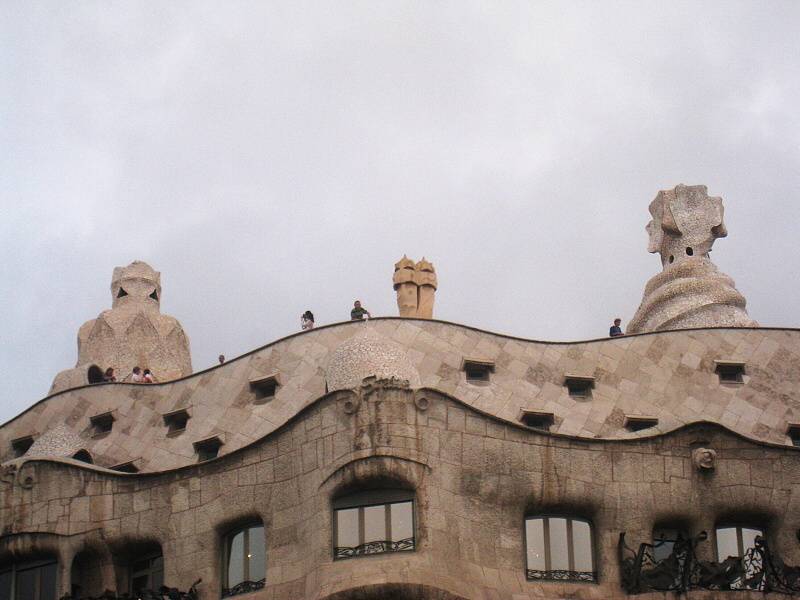 La Pedrera - strecha