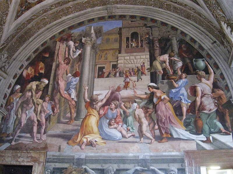 Raffaello: Požiar v Borgo