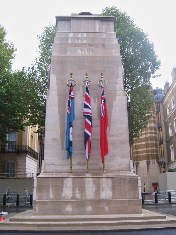 Pamätník obetiam 1. sv. vojny na ulici Whitehall